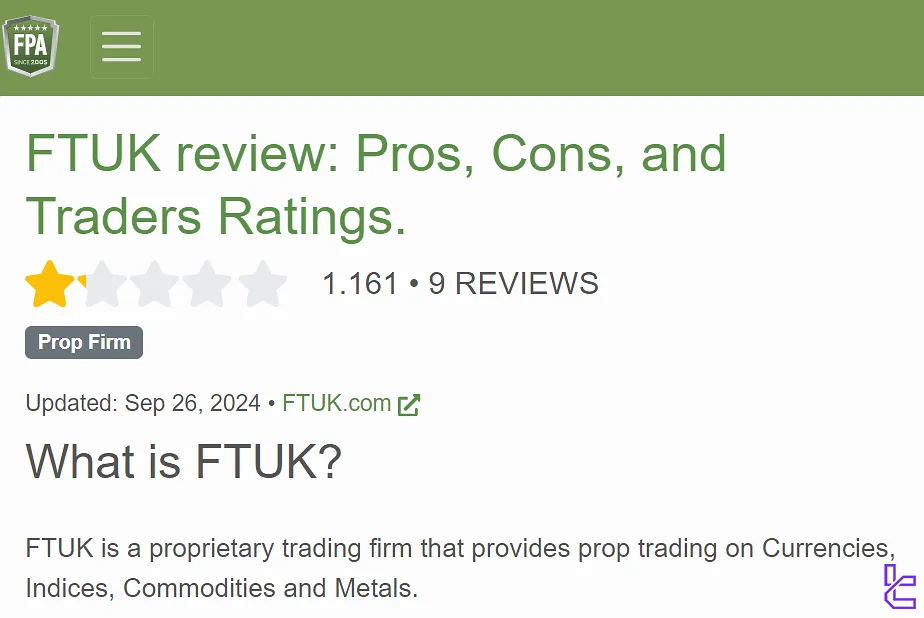 FTUK ForexPeaceArmy'de