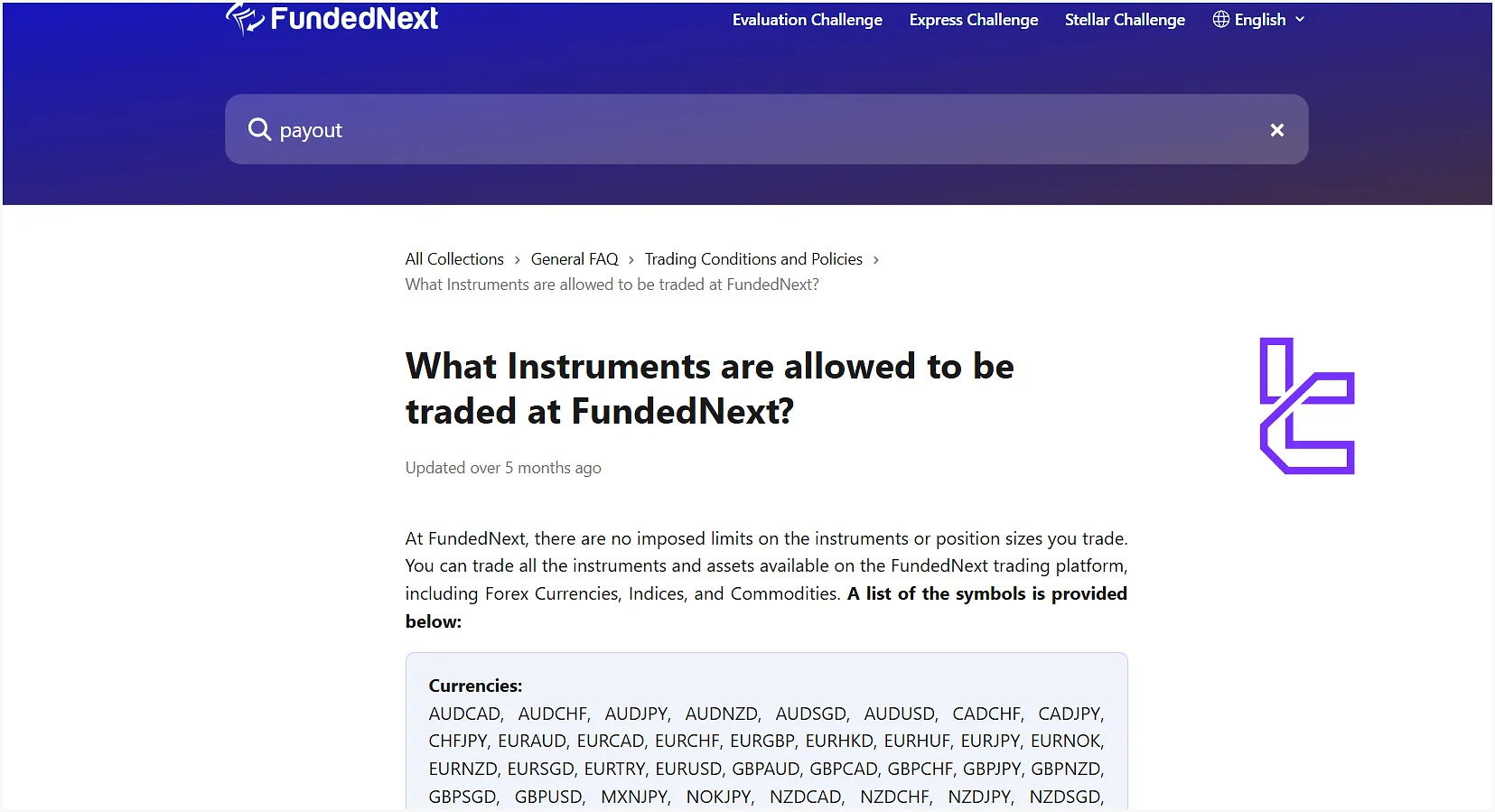 FundedNext Prop Firma Piyasaları