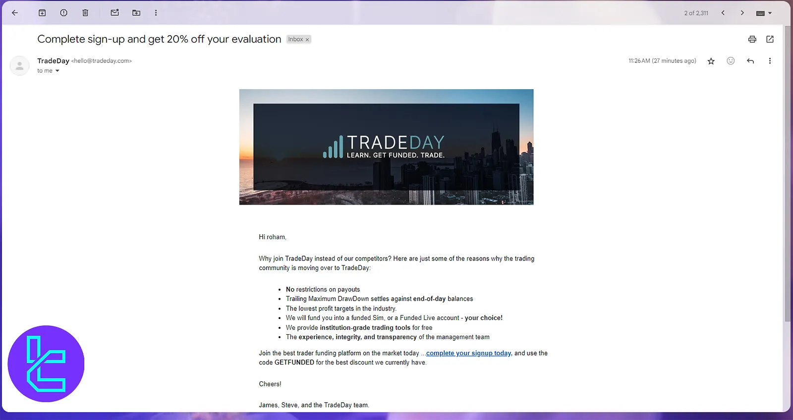 TradeDay'de Bonus ve indirimler