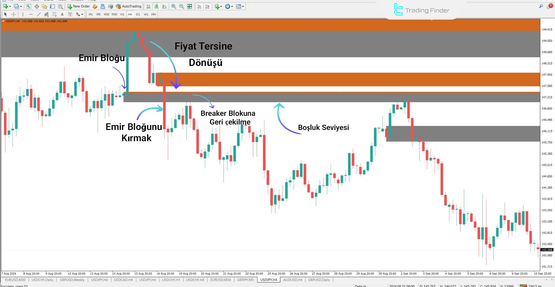 Breaker Block + Void Göstergesini MT4 için İndirme - Ücretsiz - [TradingFinder] 2