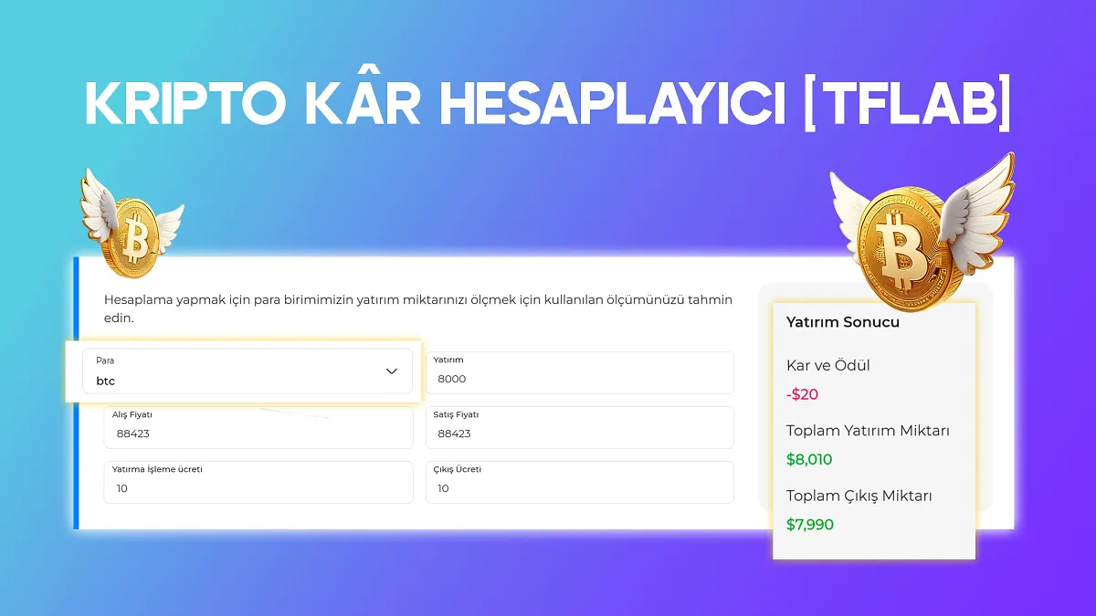Kripto Kâr Hesaplayıcı Aracı - TradingFinder