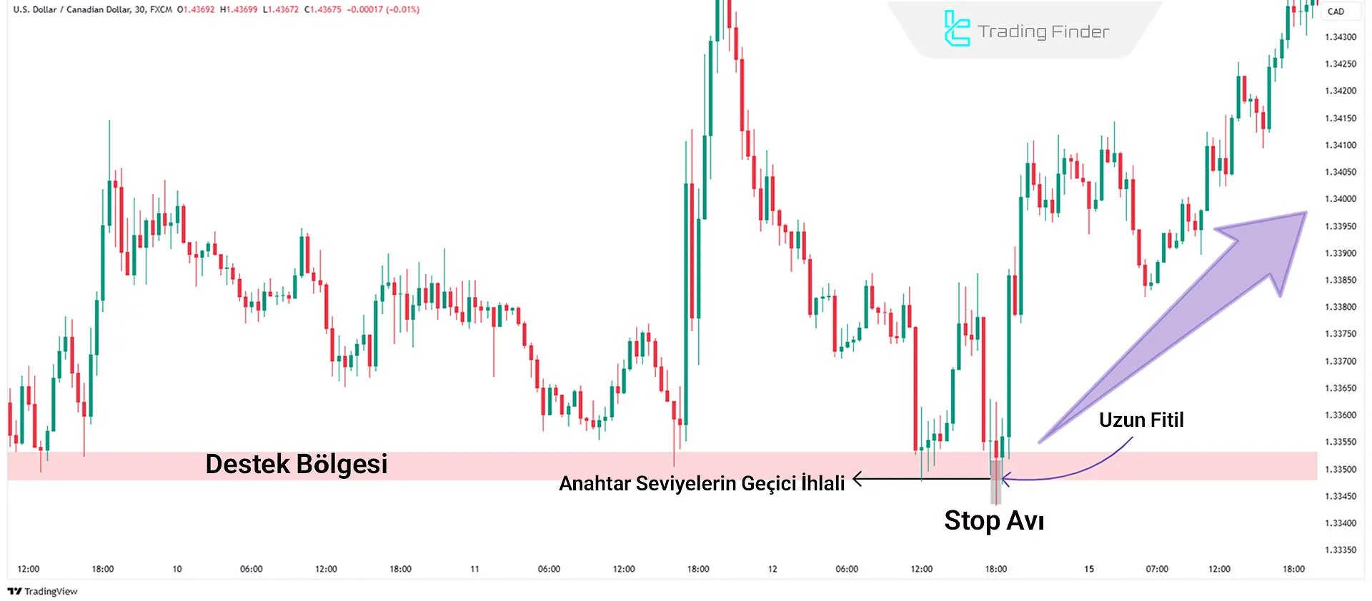 Stop Hunting İşaretleri Grafikte