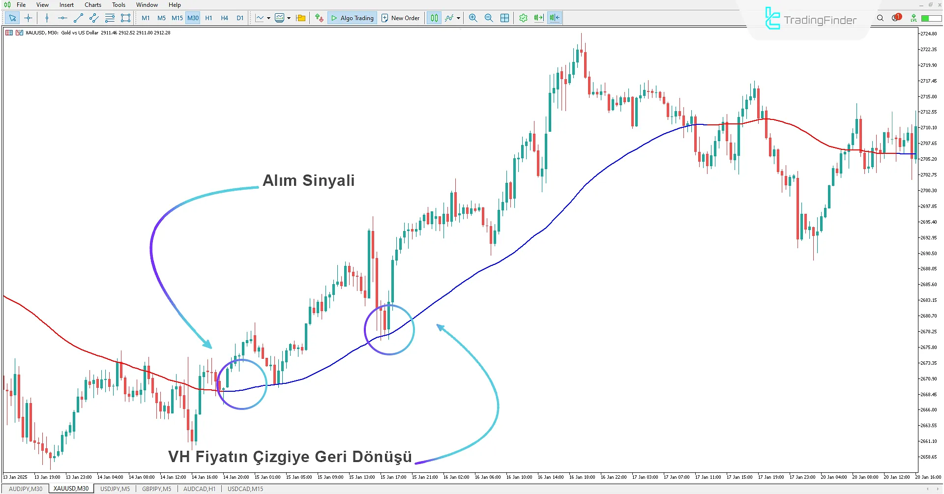 VH Göstergesini Kullanarak Boğa Trendini Belirleme
