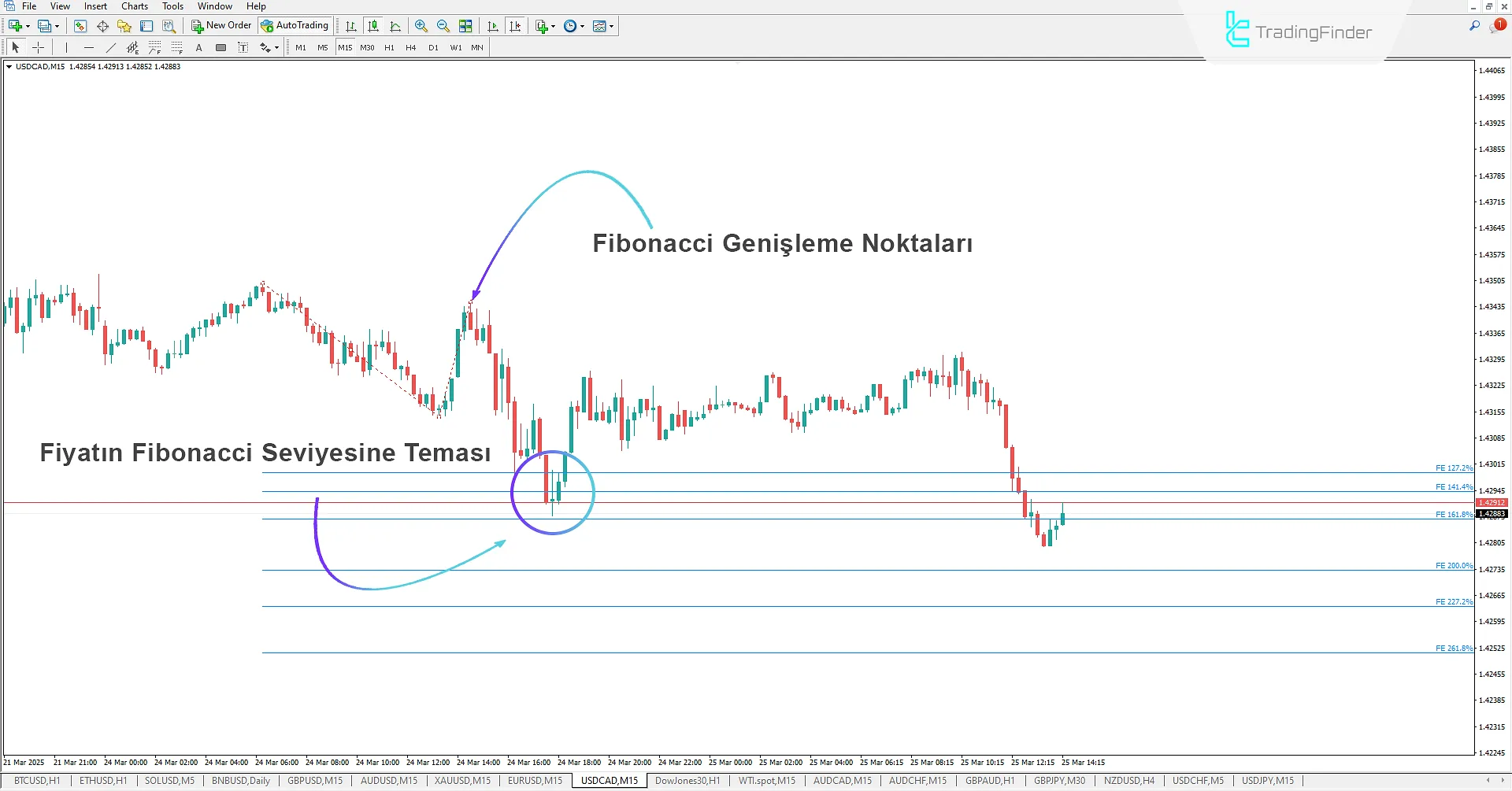 Fibonacci Expansion Assistant Göstergesi MT4 için İndir - Ücretsiz 2