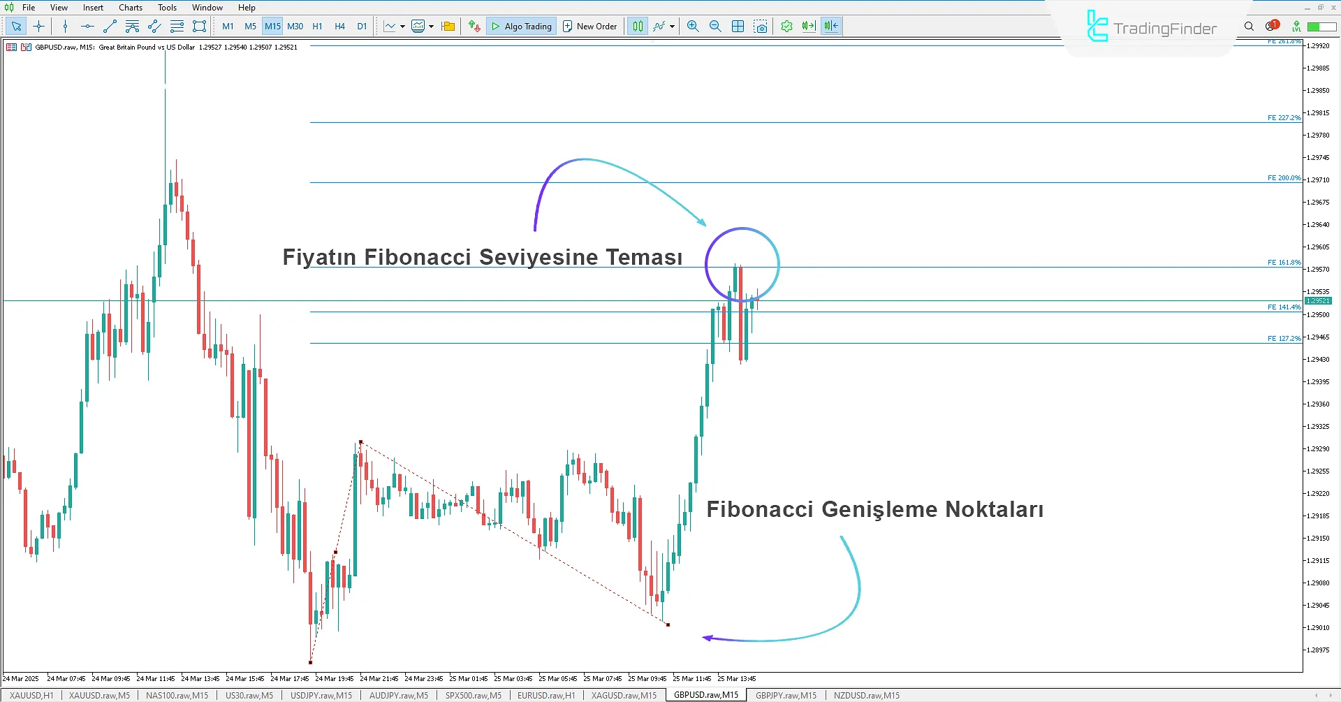 Fibonacci Genişleme Asistanı MT5 İndir - Ücretsiz 1