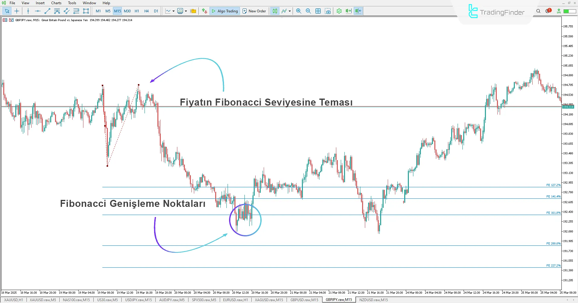 Fibonacci Genişleme Asistanı MT5 İndir - Ücretsiz 2