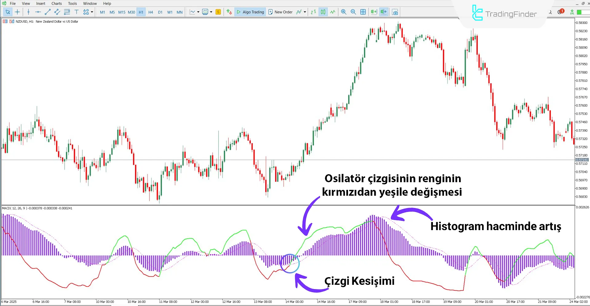 MACD ve RSI Göstergesi ile Yükseliş Trend Analizi