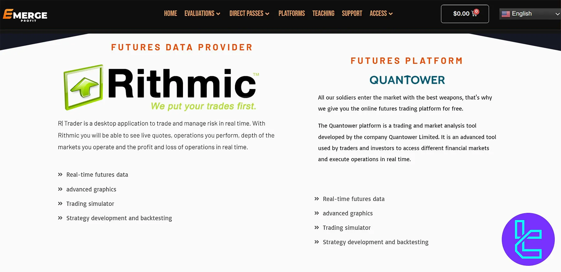 Emerge Profit Ticaret Platformları