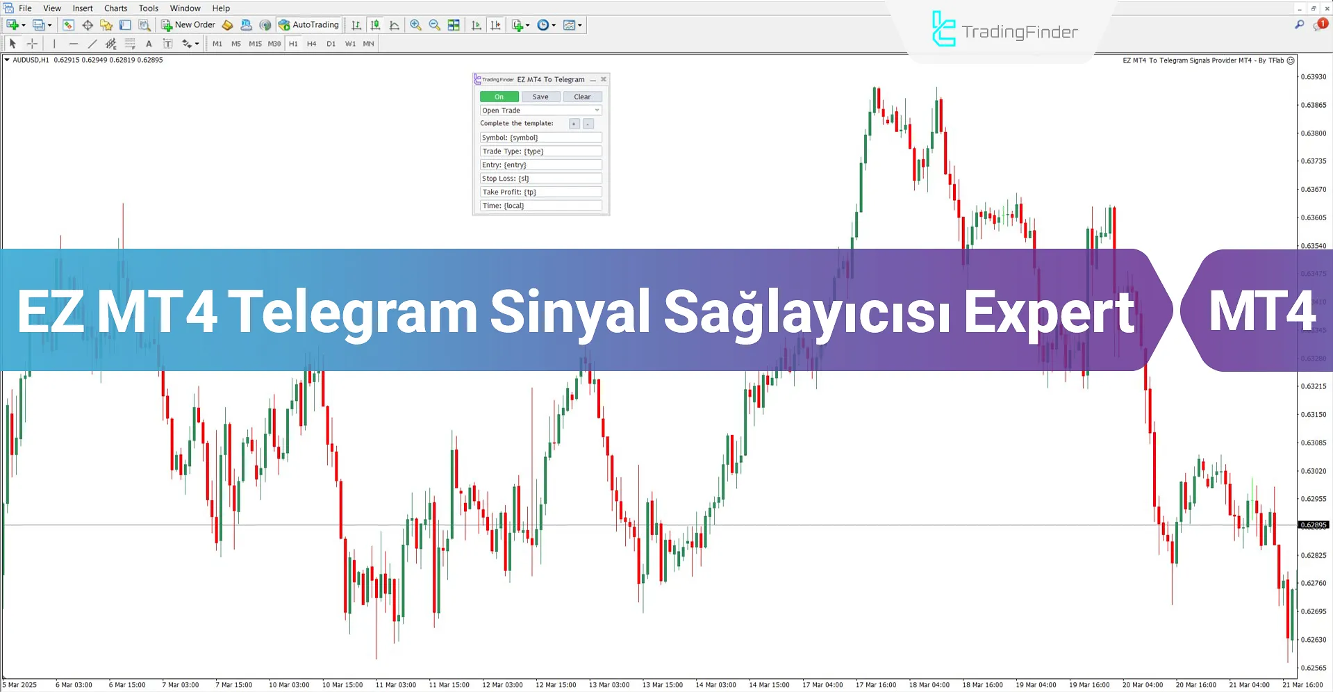 EZ MT4 Telegram Sinyal Sağlayıcısı Expert via Bot for MT4 İndir – Ücretsiz