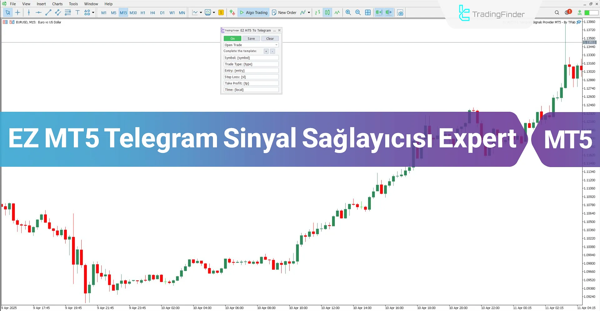 EZ MT5 Telegram Sinyal Sağlayıcısı Expert via Bot for MT5 İndir – Ücretsiz