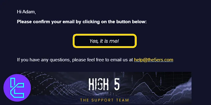 The5ers E-posta Doğrulama