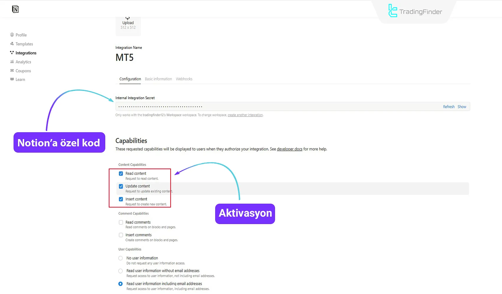 Notion unique identifier’ı alma