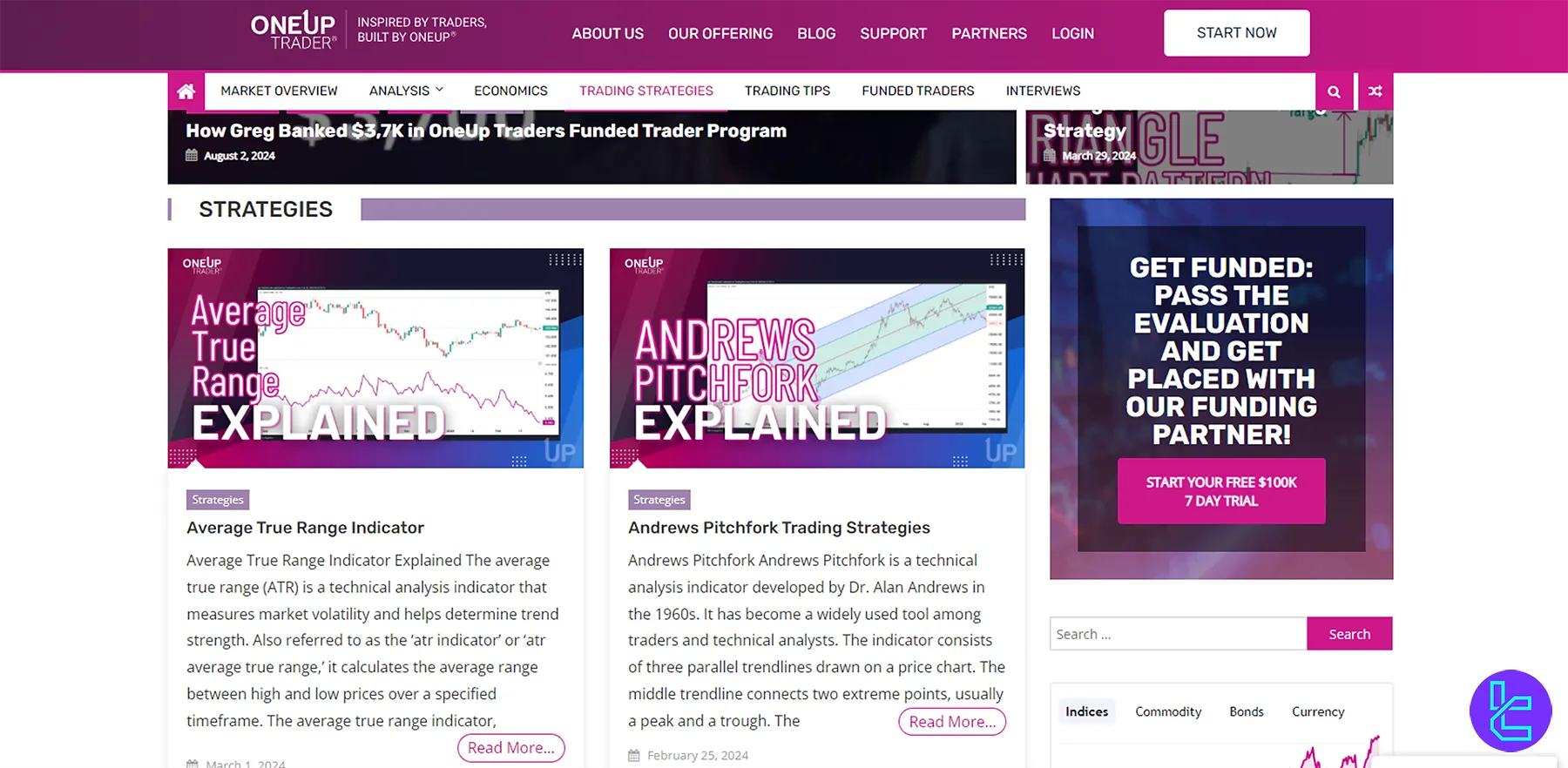 OneUp eğitim kaynakları