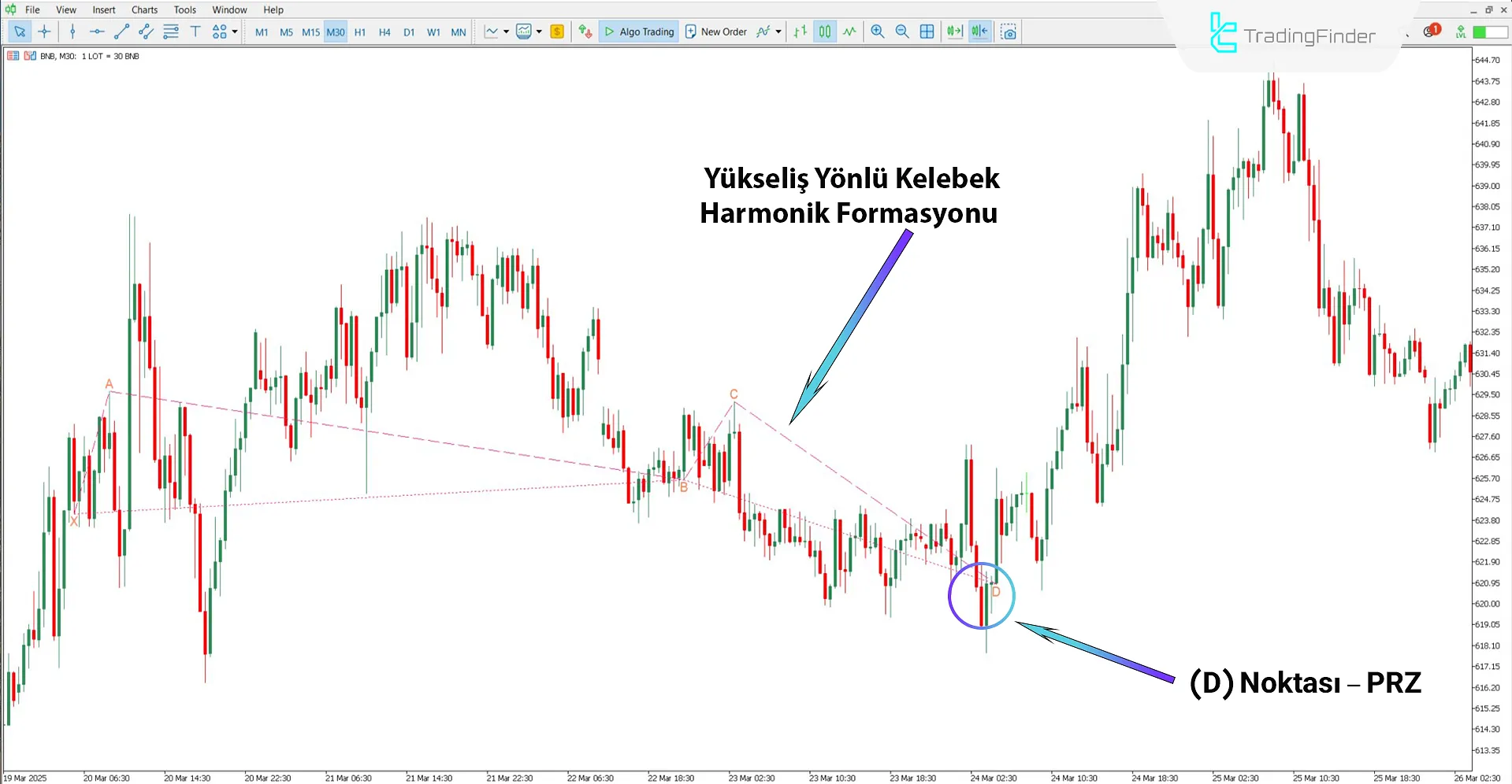 Klasik Butterfly Harmonik Desen Göstergesi MT5 İndir – Ücretsiz 1