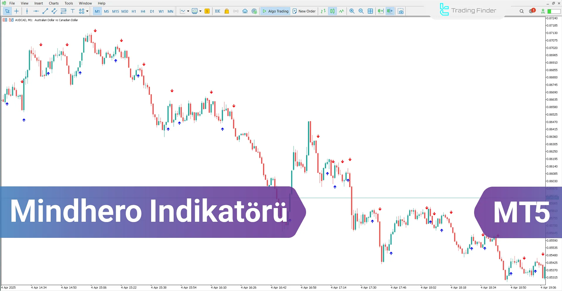 Mindhero Göstergesi MetaTrader 5 İndir - [TradingFinder]