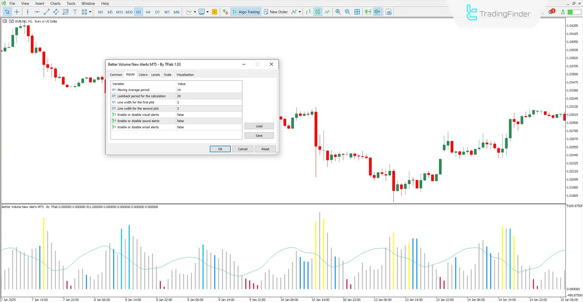 Better Volume Görünüm Göstergesi Ayar Penceresi