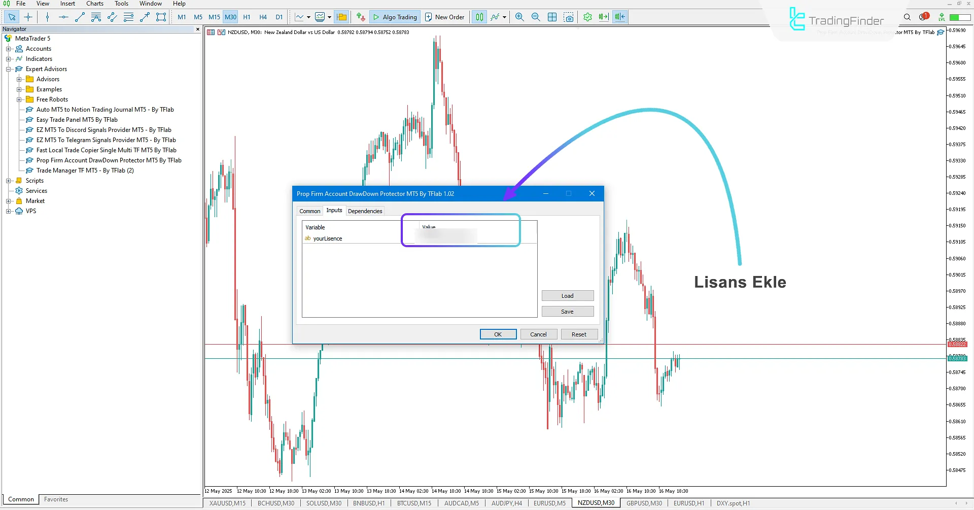 Prop Draw Down Protector Expert İndir MetaTrader 5'te 1