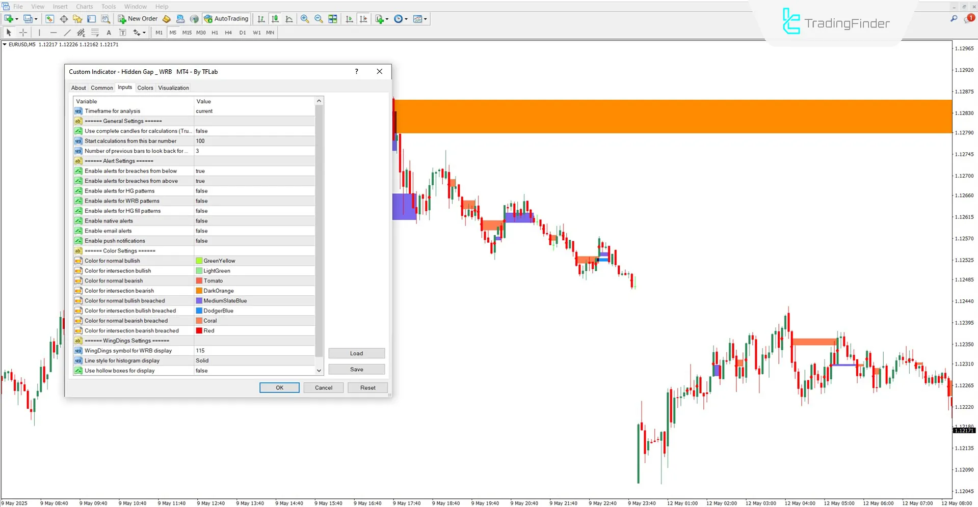 Hidden Gap WRB Ayar Paneli