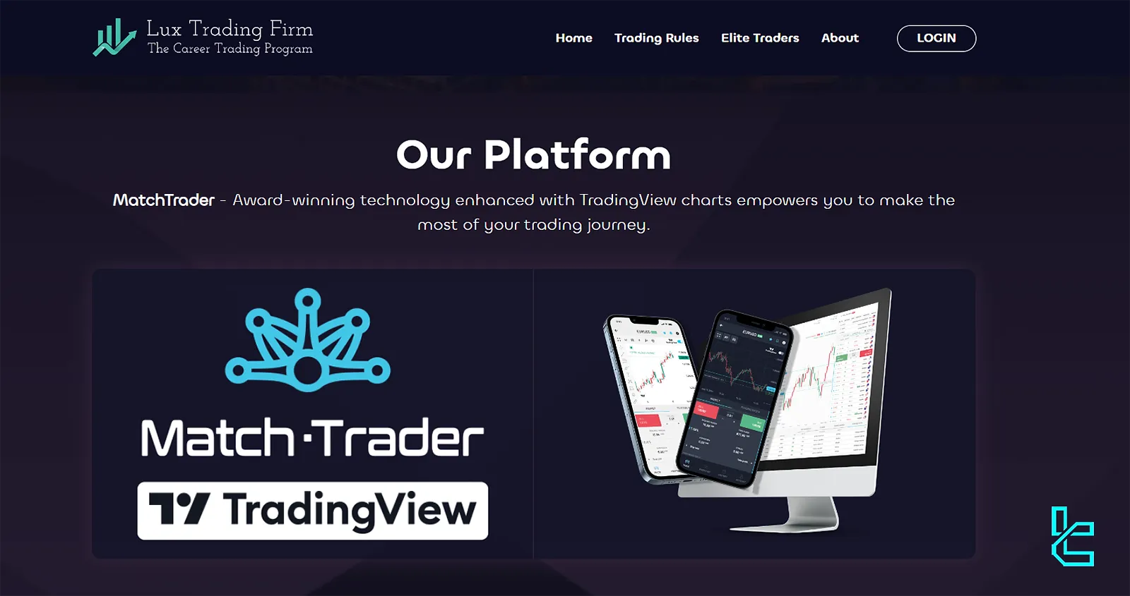 Lux Trading Firm için Trading platformları