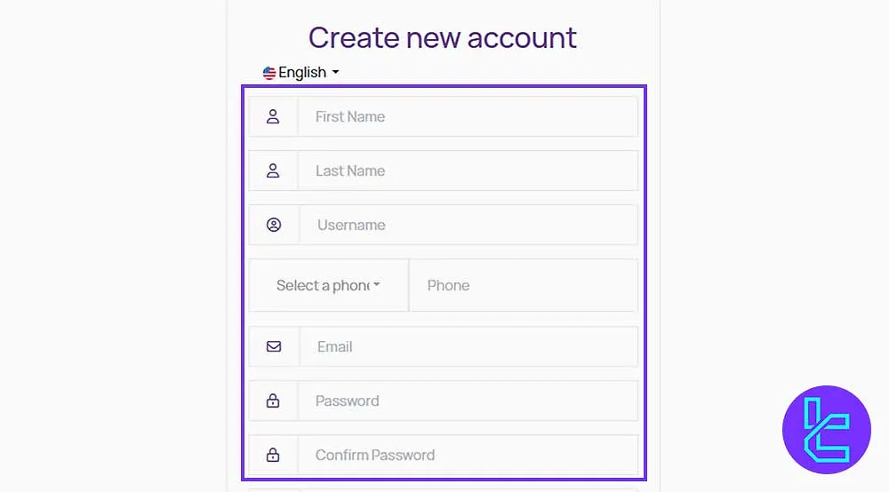 Fintokei Kayıt Formu