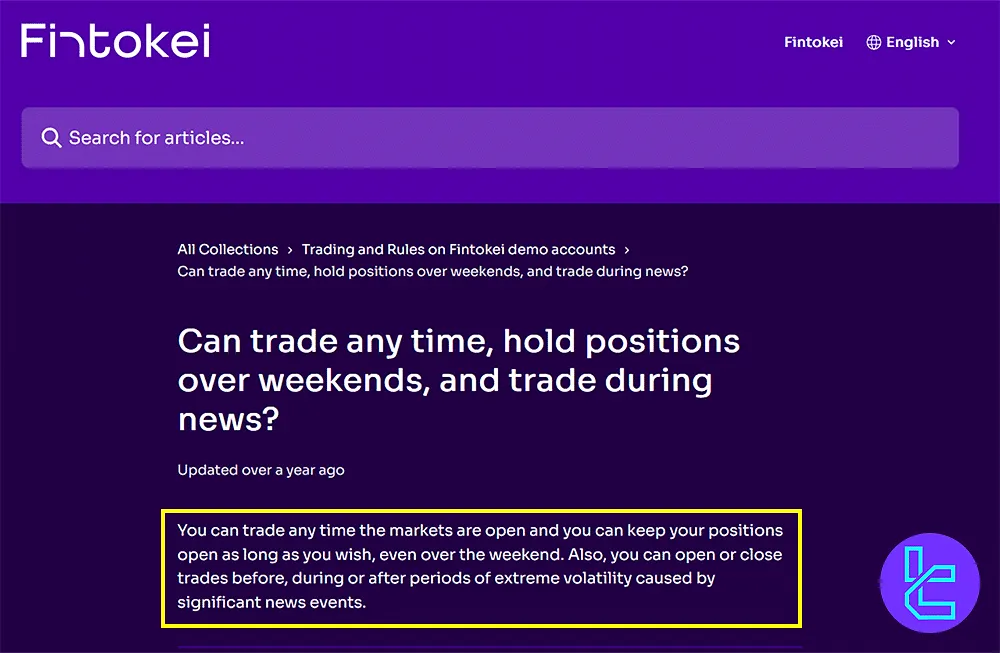 Fintokei Haber İşlem Kuralları