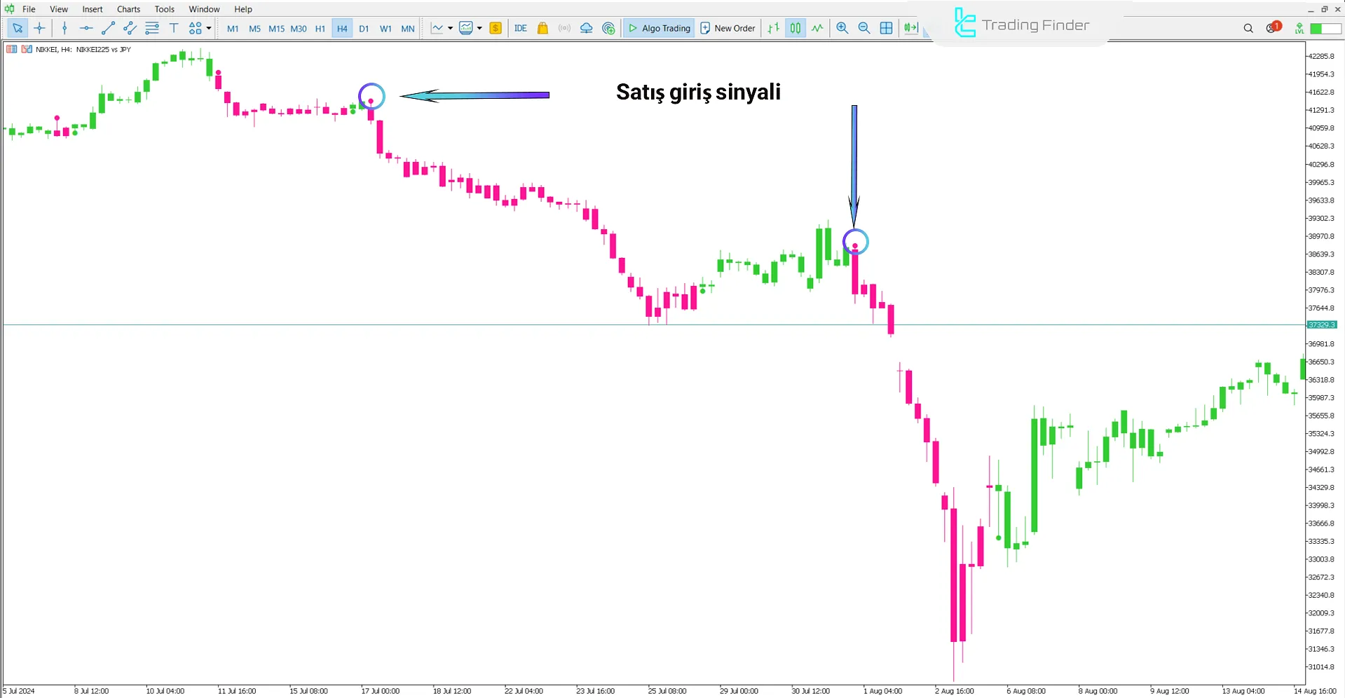 Lab Trend Göstergesi MetaTrader 5 İndir - [TradingFinder] 2