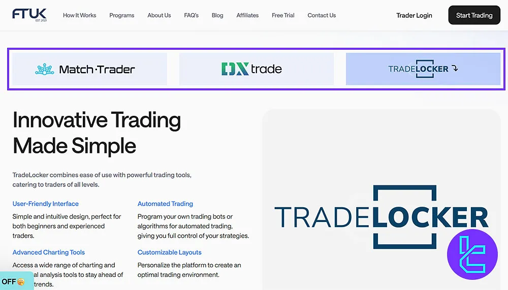 FTUK trading platformlar