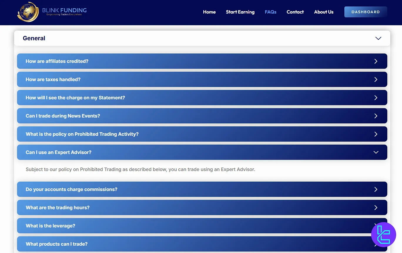 Blink Funding Kuralları