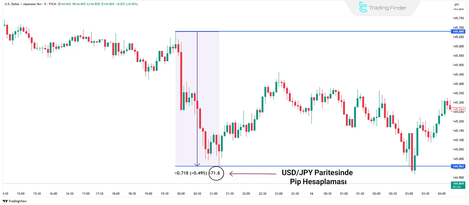 Forex'te pip ölçümü
