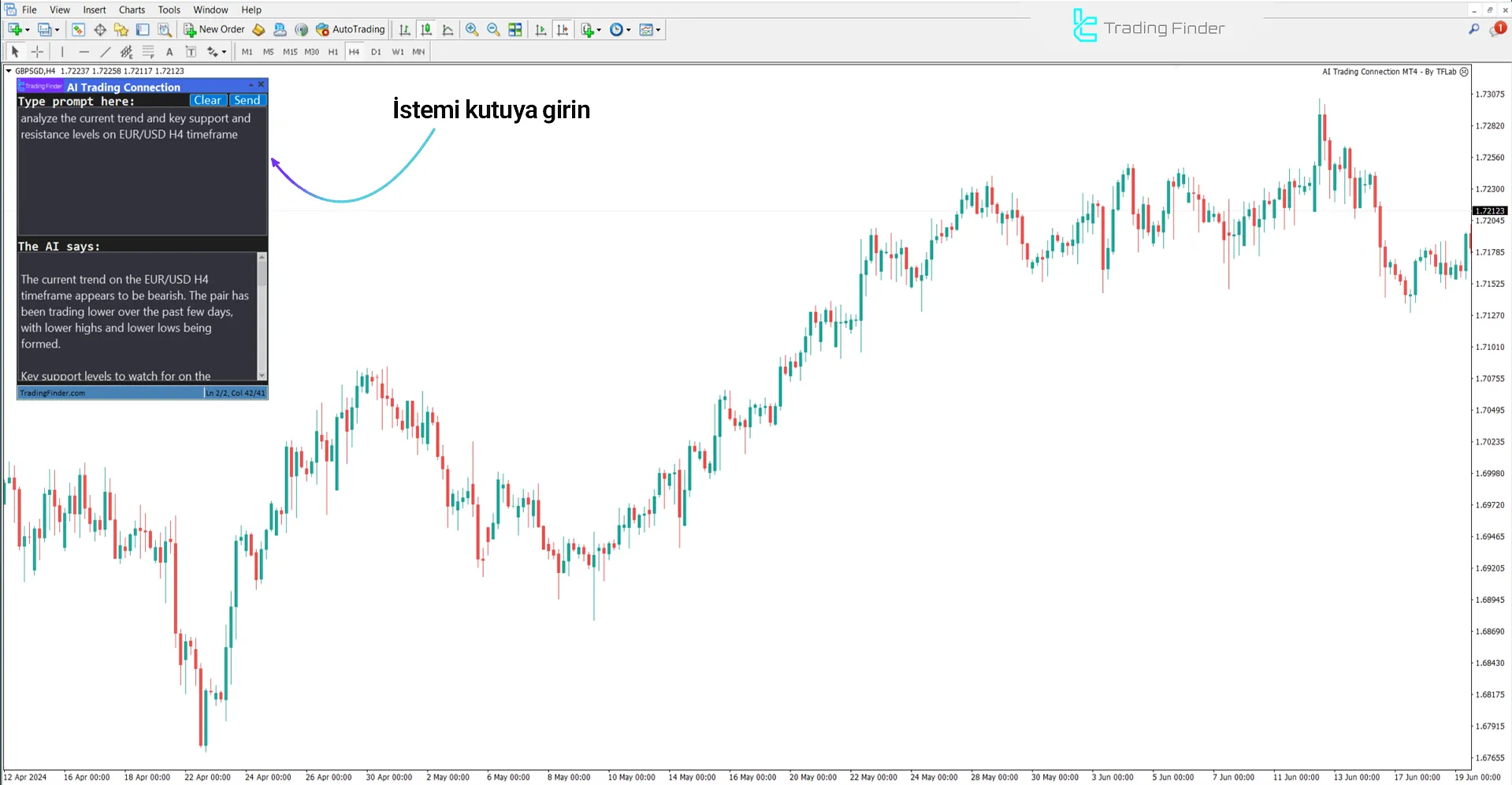 AI Trading Connection’da Prompt Çalıştırma
