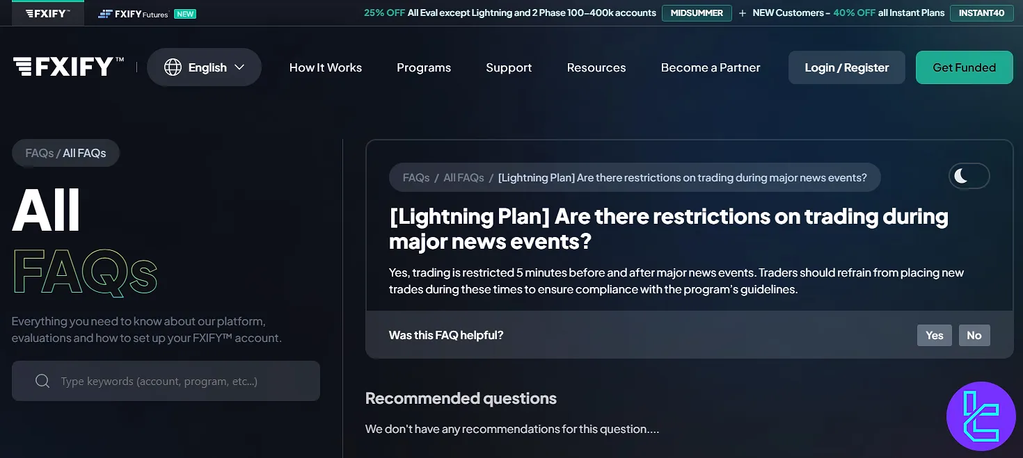 FXIFY haber ticareti kuralları