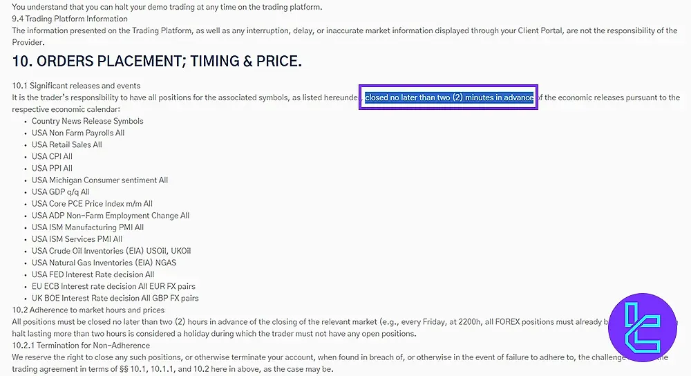 DreamTicks News Trading Rules