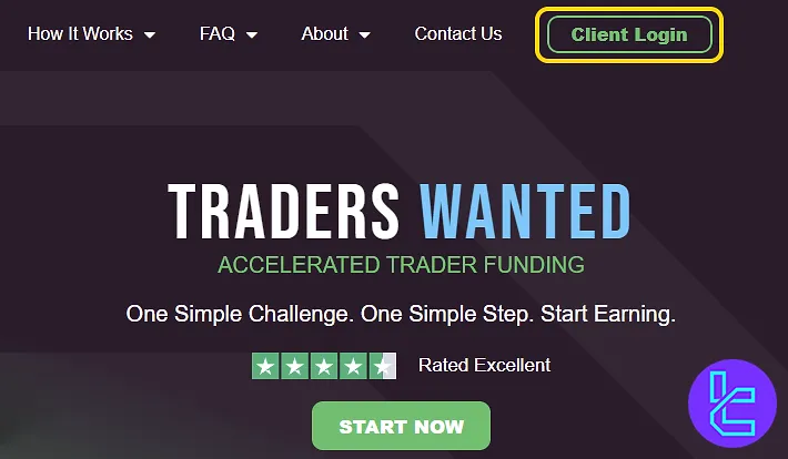 Şimdi Finanse Edin kaydına başlamak için web sitesine erişin