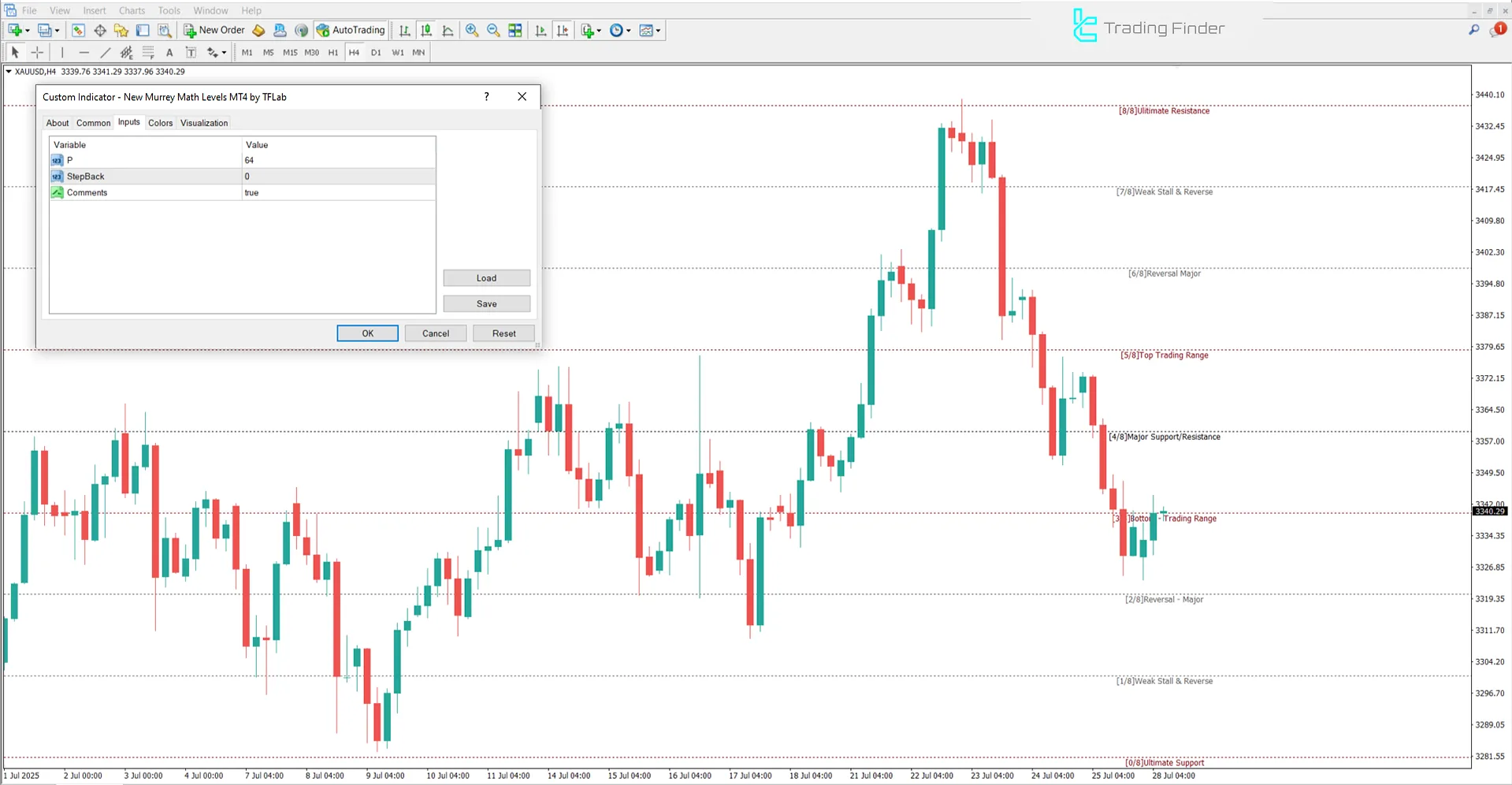 Yeni Murrey Matematik Seviyeleri Göstergesi ayar ekranı