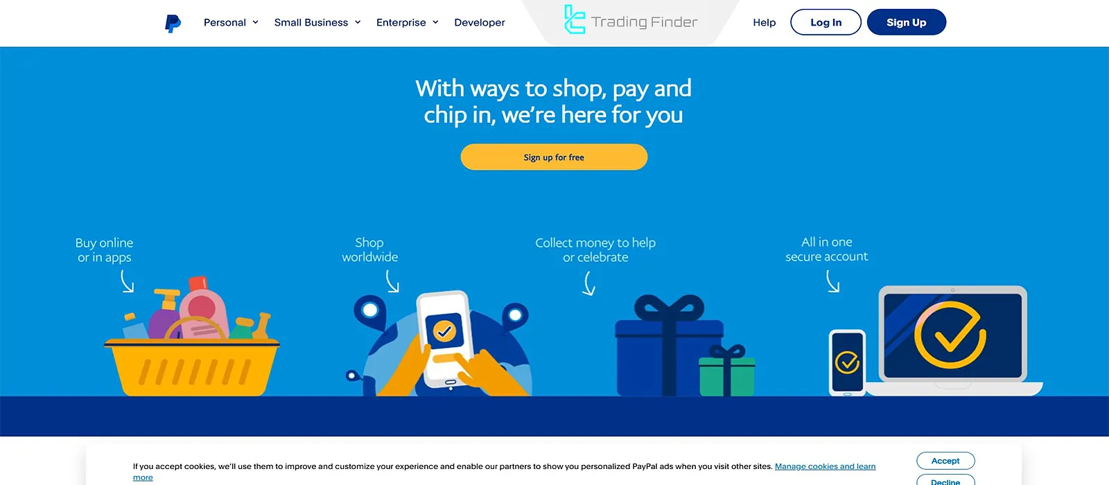 PayPal dijital ödeme platformu