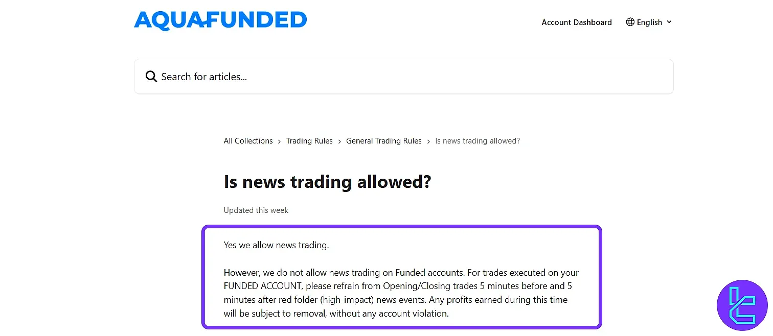 AquaFunded Haber Ticareti