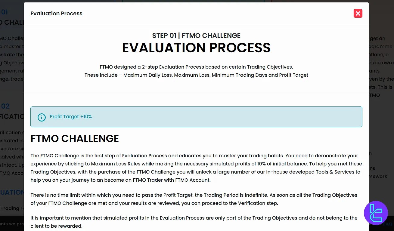 FTMO birinci ve ikinci adım