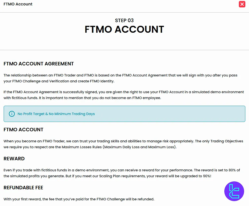 FTMO üçüncü adım