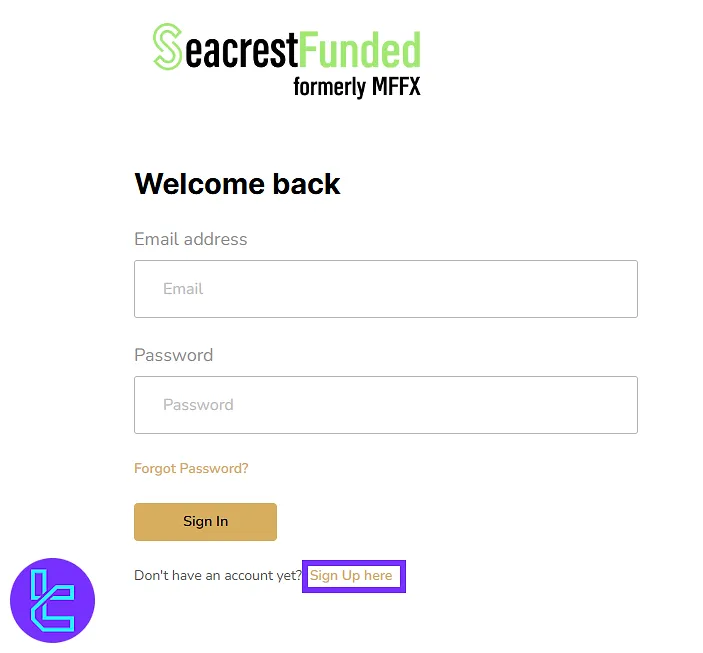 SeacrestFunded kayıt ol