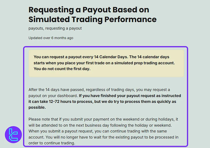 SeacrestFunded ödeme