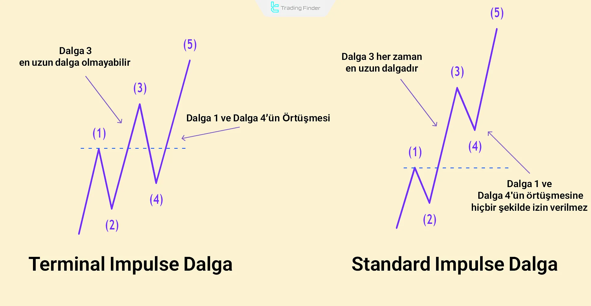 Elliott Terminal ve Standard Impulse Dalgaları