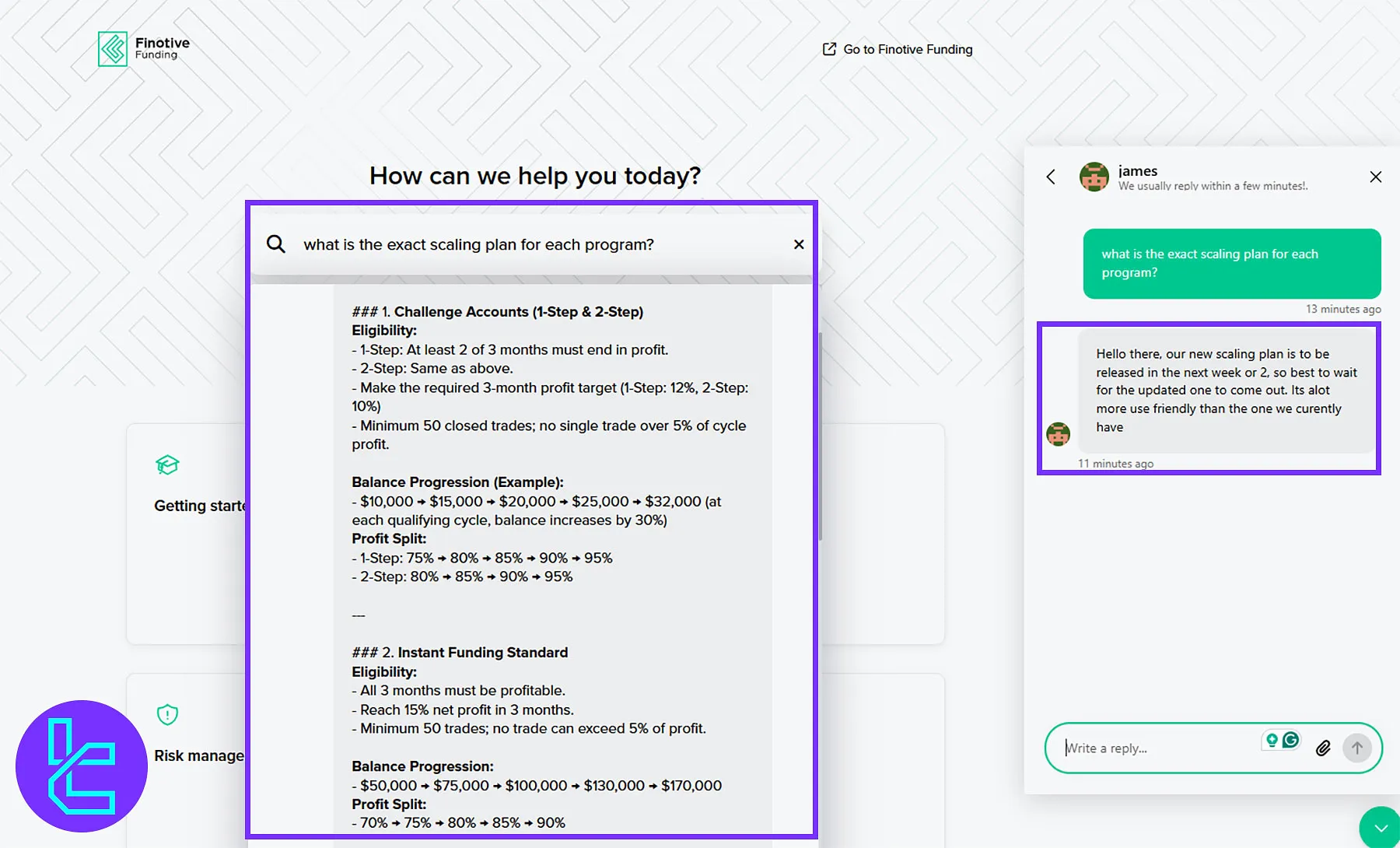 Finotive Funding Ölçeklendirme Planı