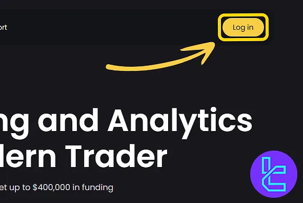 Yeni hesap kurulumu için Nordic Funder ana sayfa oturum açma alanı