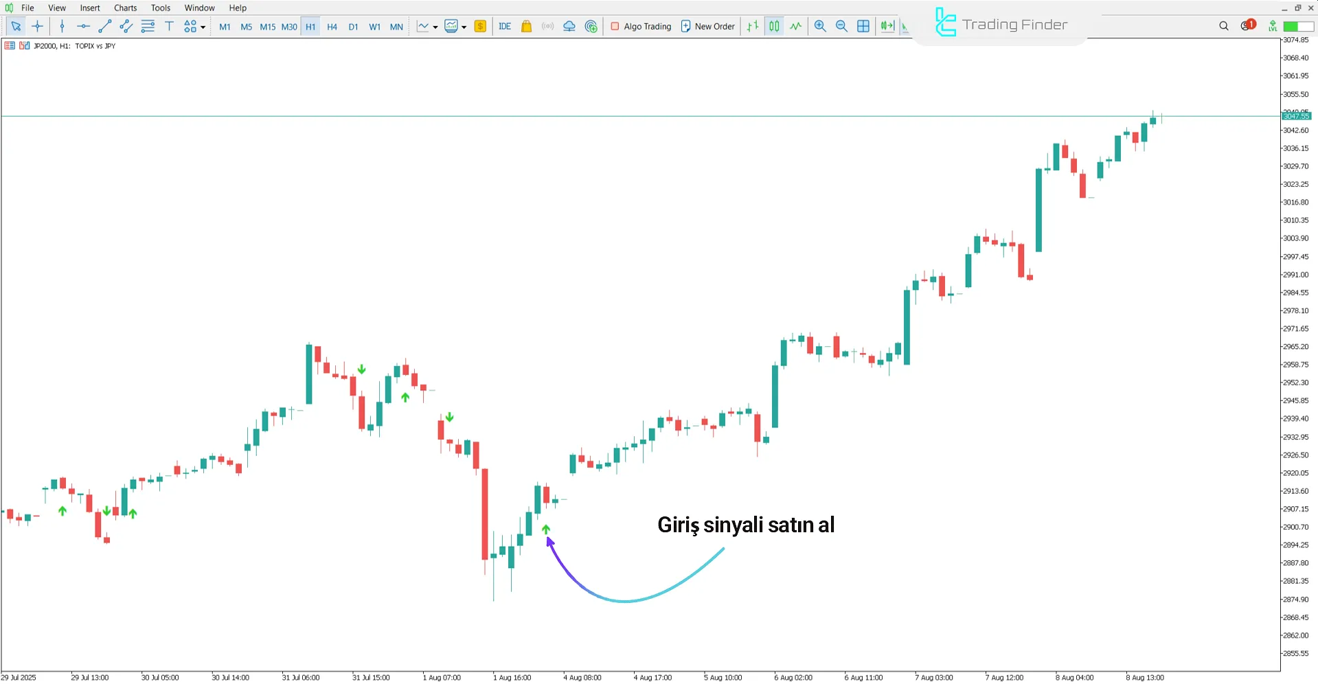 Platinum Göstergesi analizinde yükselen trend