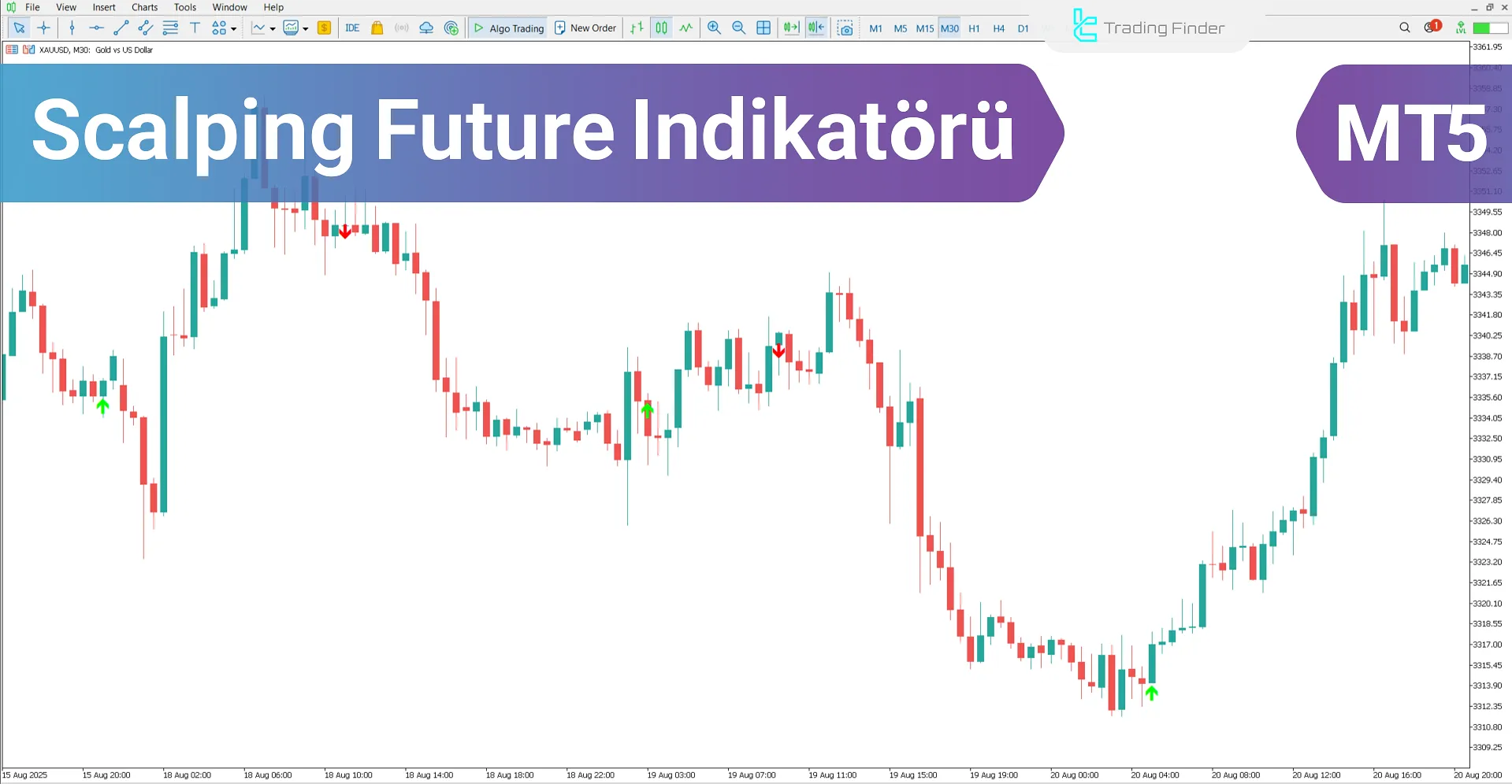 Scalping Future Göstergesi MetaTrader 5 için – Ücretsiz İndir [TradingFinder]