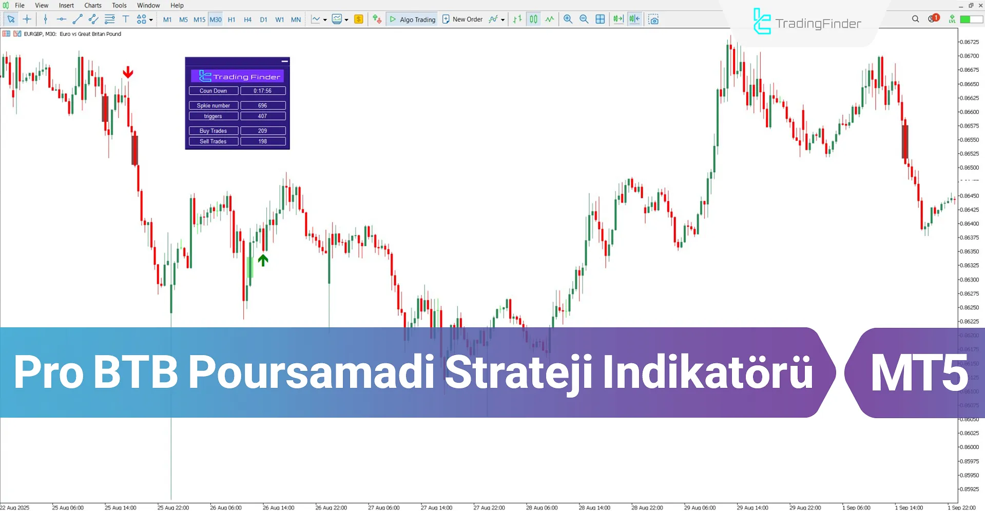 Pro BTB (Back To Break Even) Poursamadi Strateji Göstergesi MT5 – [TFlab]