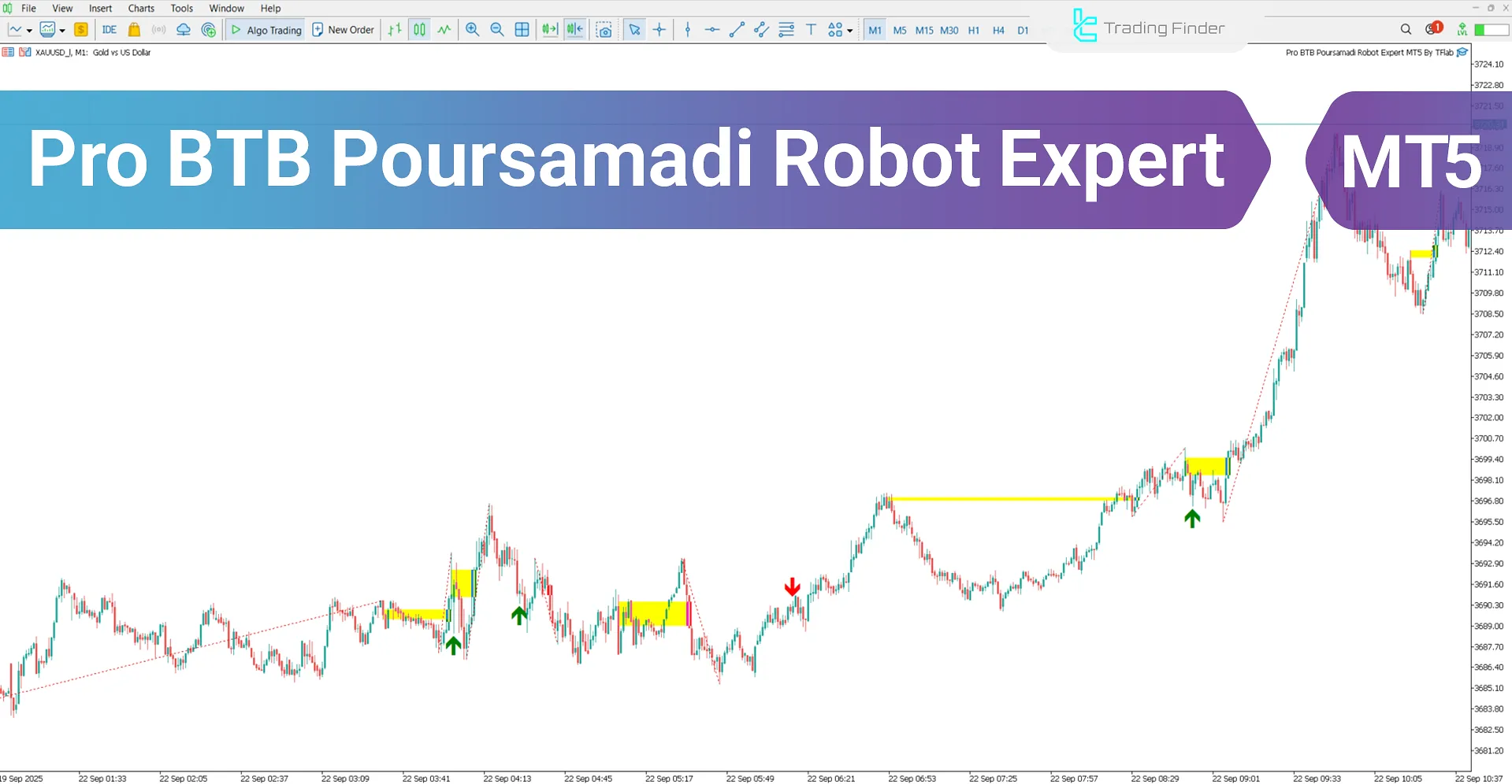 Pro BTB Poursamadi Robot Expert Advisor for MT5 – Ücretsiz İndir [TradingFinder]