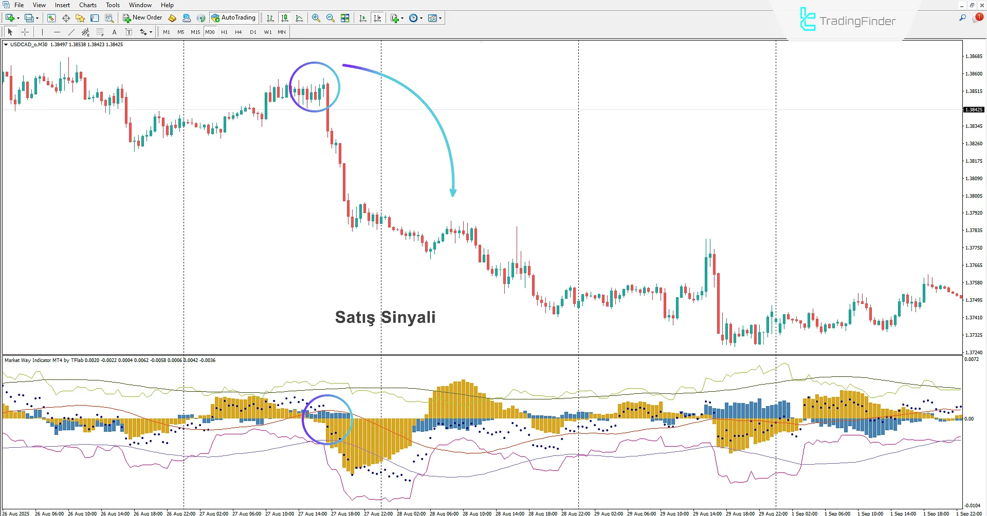 Market Way Göstergesi MetaTrader 4 İndir - [TradingFinder] 2