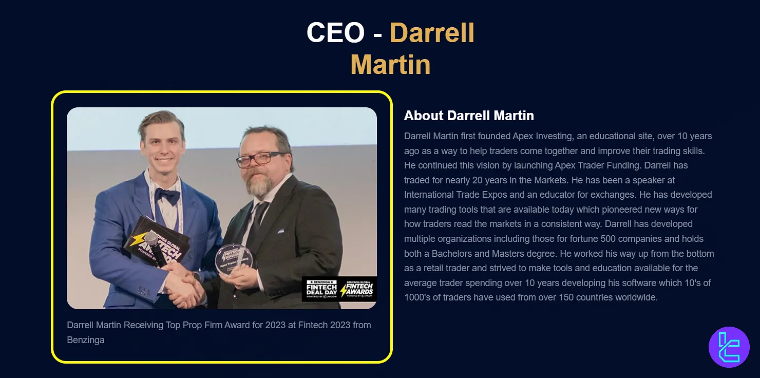 Apex Trader Funding CEO’su