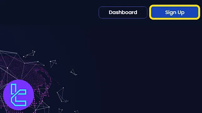 Direct Funded Trader kayıt düğmesi